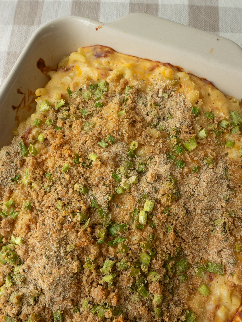 Loaded Mac & Cheese Corn Casserole
