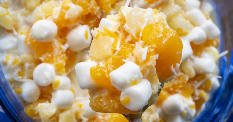 Ambrosia (Mom’s Marshmallow Salad)