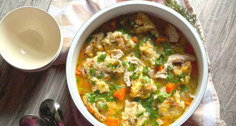 Stuffing Dumpling Soup