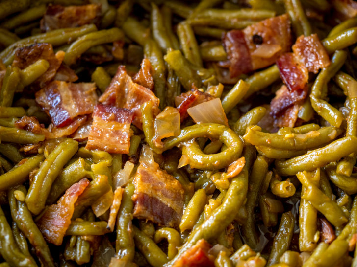 Slow Cooker BBQ Green Beans