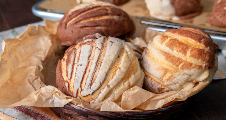 Chocolate & Vanilla Conchas