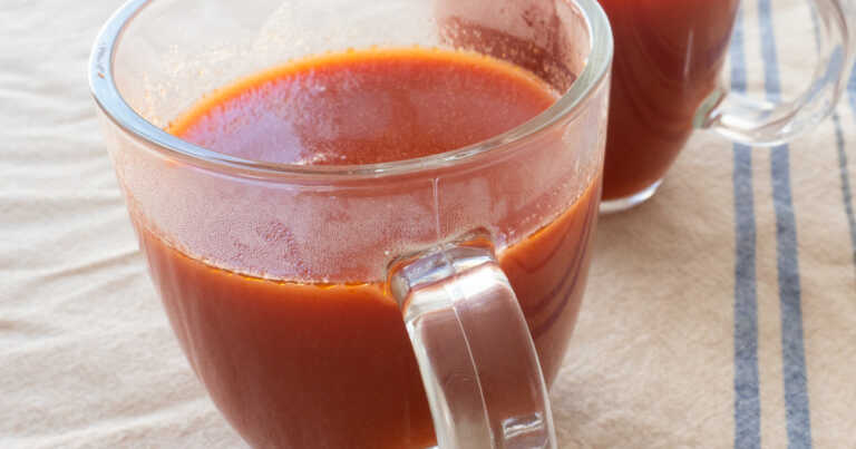 Hot Buttered Tomato Juice