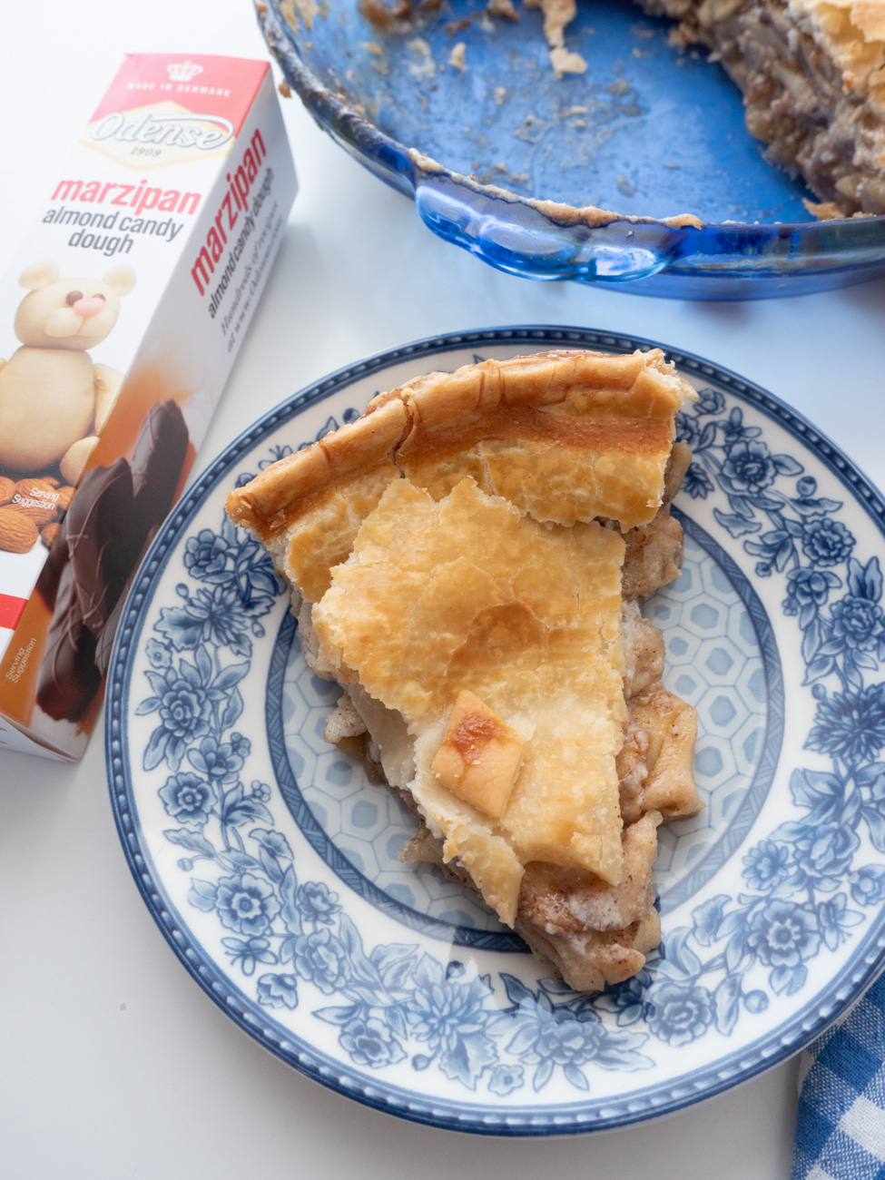 Marzipan Apple Pie