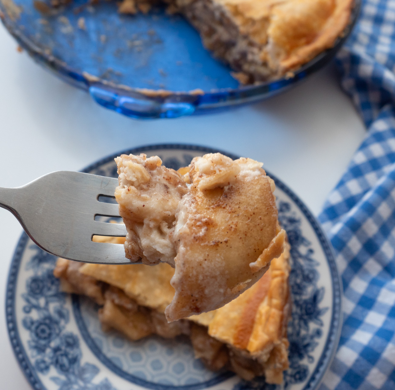 Marzipan Apple Pie