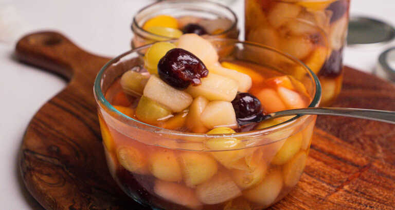 Homemade Fruit Cocktail