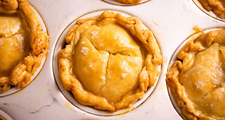 Chicken Pot Pie Muffins