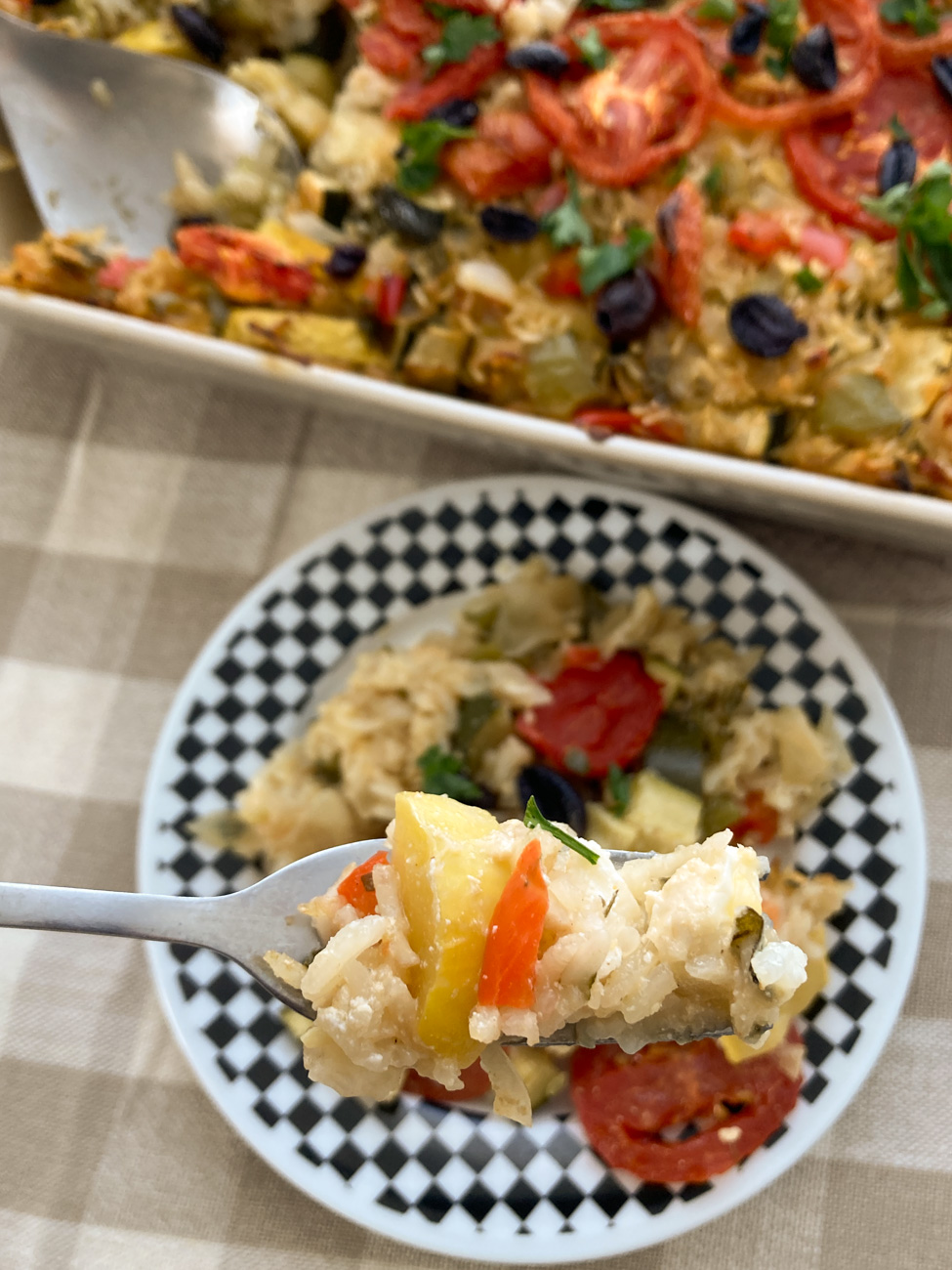 Greek Veggie Casserole
