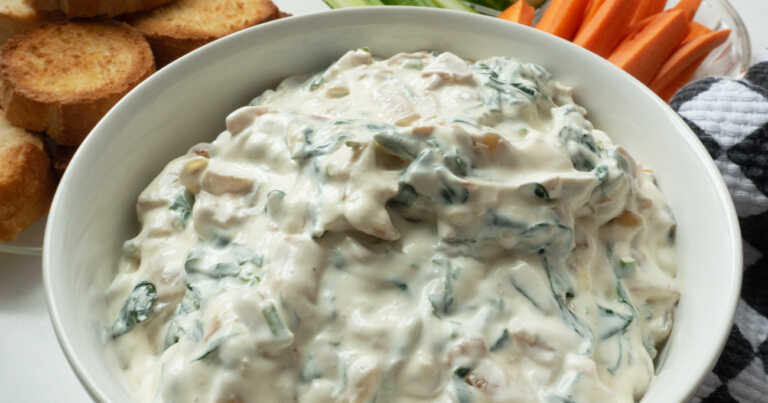 Spinach Vidalia Dip