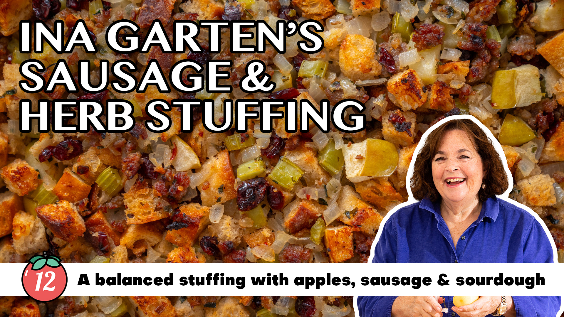 Ina Gartens Sausage and Herb Stuffing