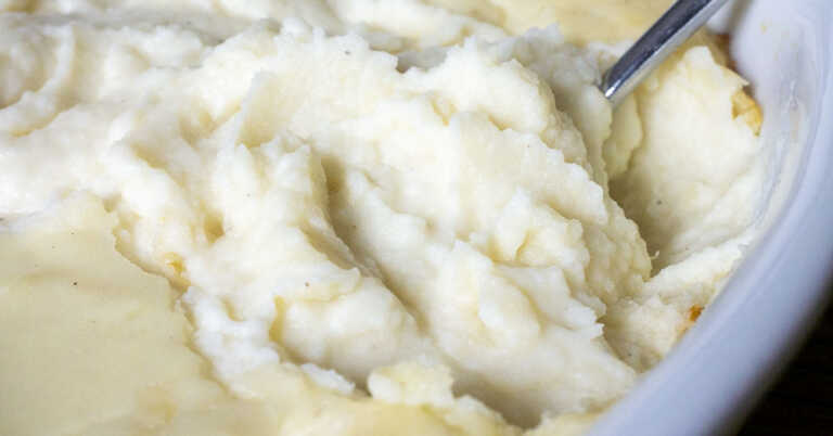 Make-Ahead Cream Cheese Mashed Potatoes