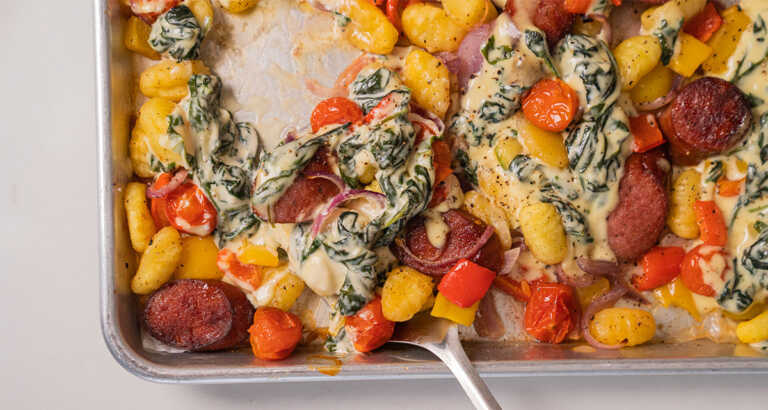 Sheet Pan Gnocchi Dinner