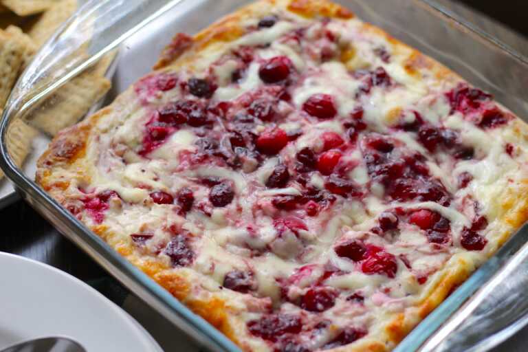 Baked Cranberry Cream Cheese Dip