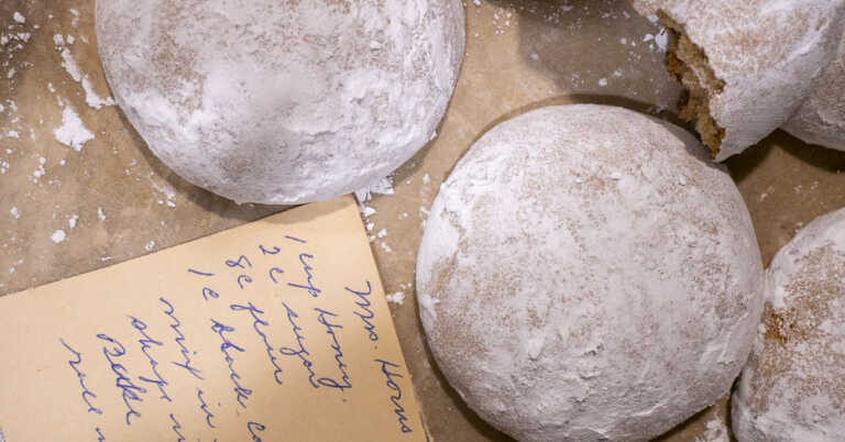 Recipe Tin Project: Mrs. Horn’s Soft Peppernuts