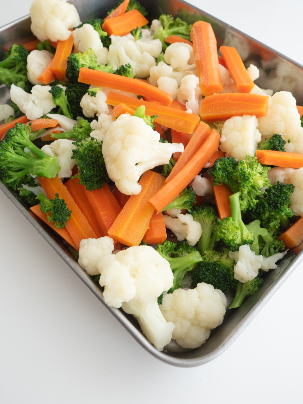 Cheesy Mixed Vegetable Bake