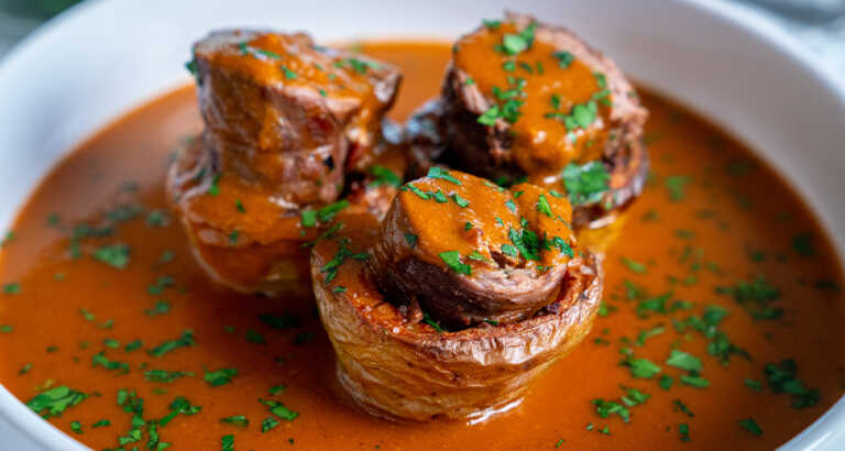 Grandma Joyce’s Beef Rouladen