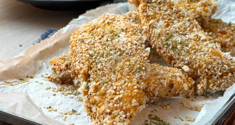 Sesame Crusted Chicken