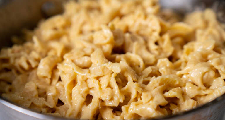 Creamy Cafeteria Noodles