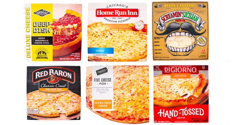 Blind Taste Testing Popular Frozen Pizzas