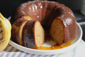 Banana Pound Cake 6