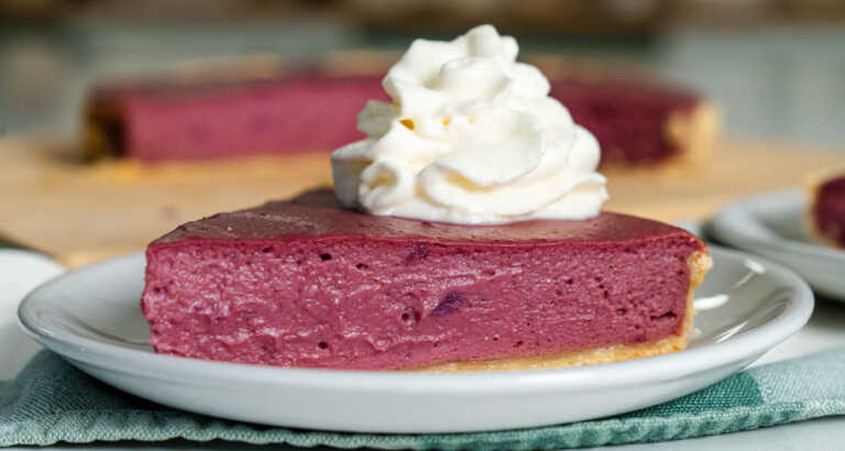 Purple Sweet Potato Pie