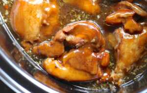 Slow cooker balsamic chicken 4