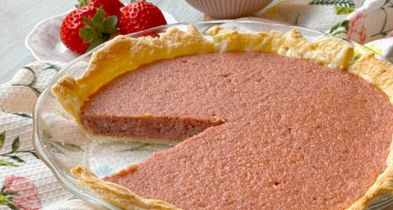 Bread and Butter Strawberry Pie
