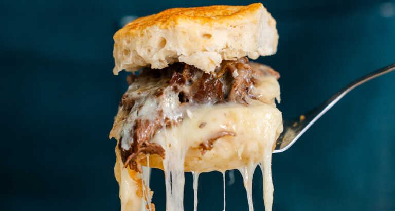 French Dip Biscuit Bake