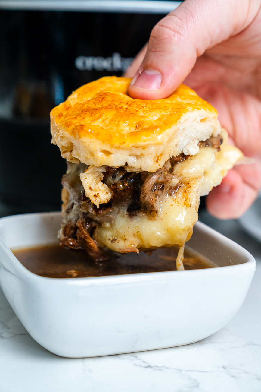 French Dip Biscuit Bake, image size:867x1300