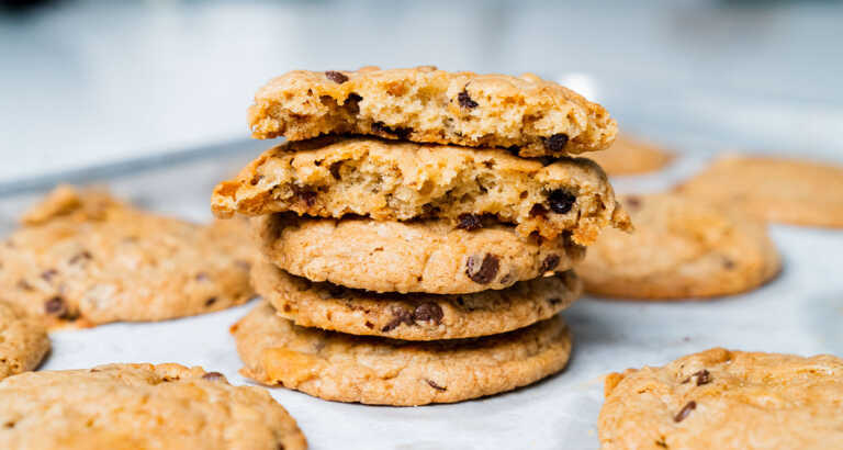 Rice Krispie Chocolate Chip Cookies
