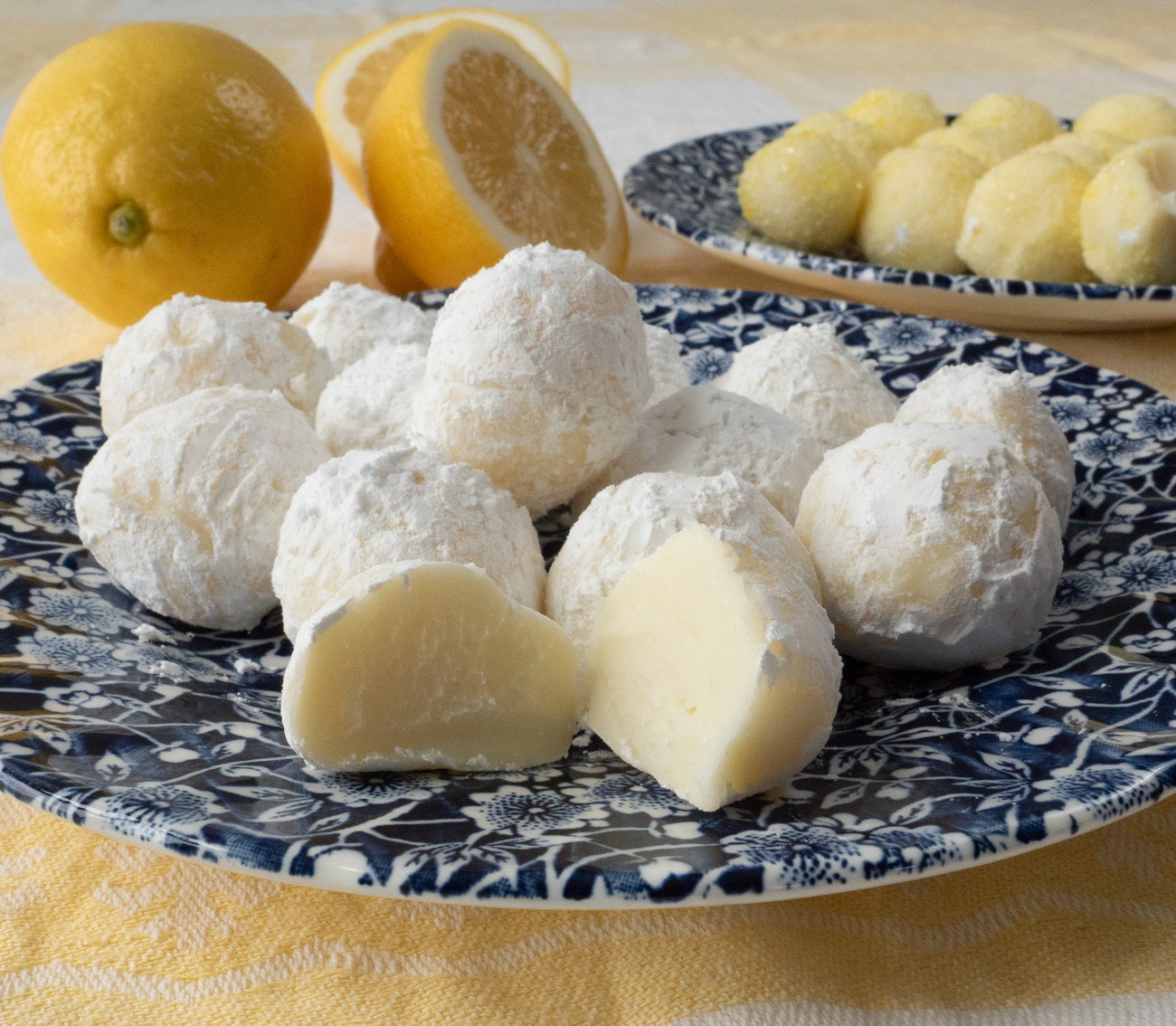 Lemon Cream Truffles
