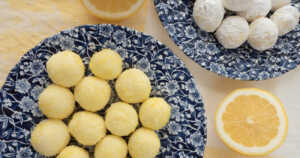 Lemon Cream Truffles