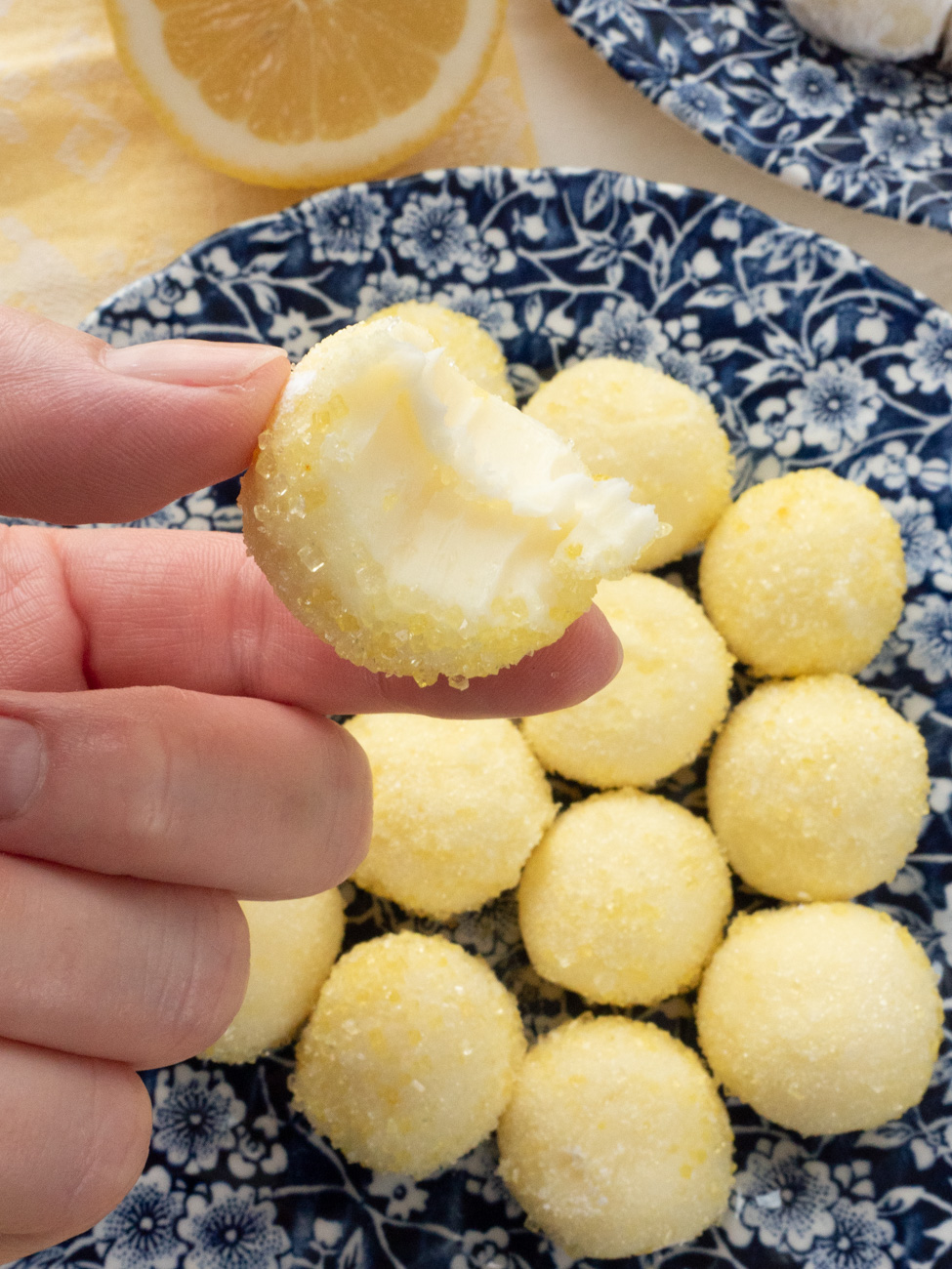 Lemon Cream Truffles