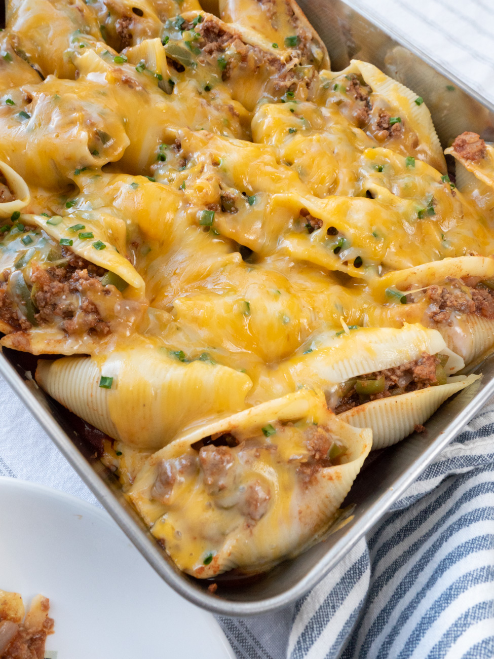 Sloppy Joe Stuffed Shells
