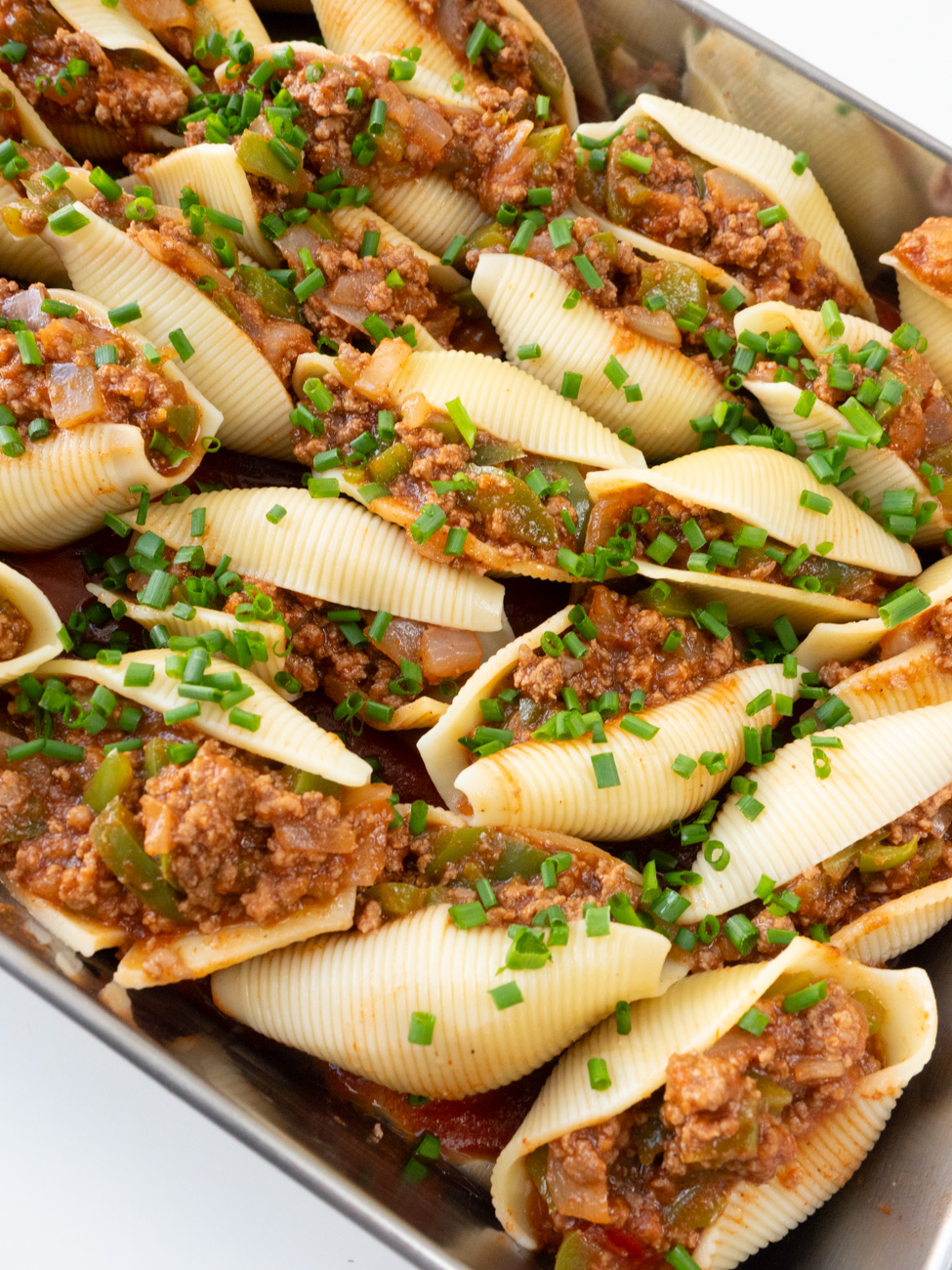 Sloppy Joe Stuffed Shells