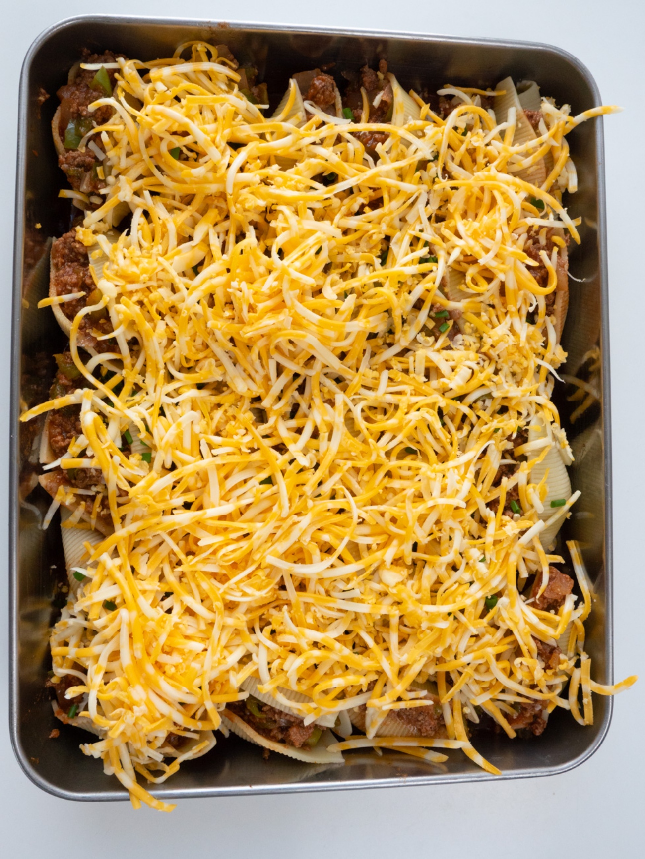 Sloppy Joe Stuffed Shells