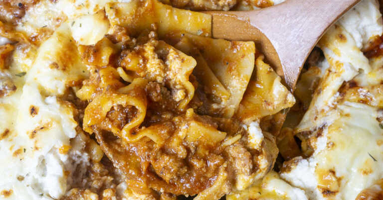 One-Pan Skillet Lasagna