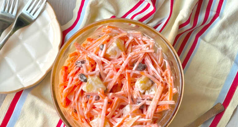 Grandma’s Carrot Raisin Salad