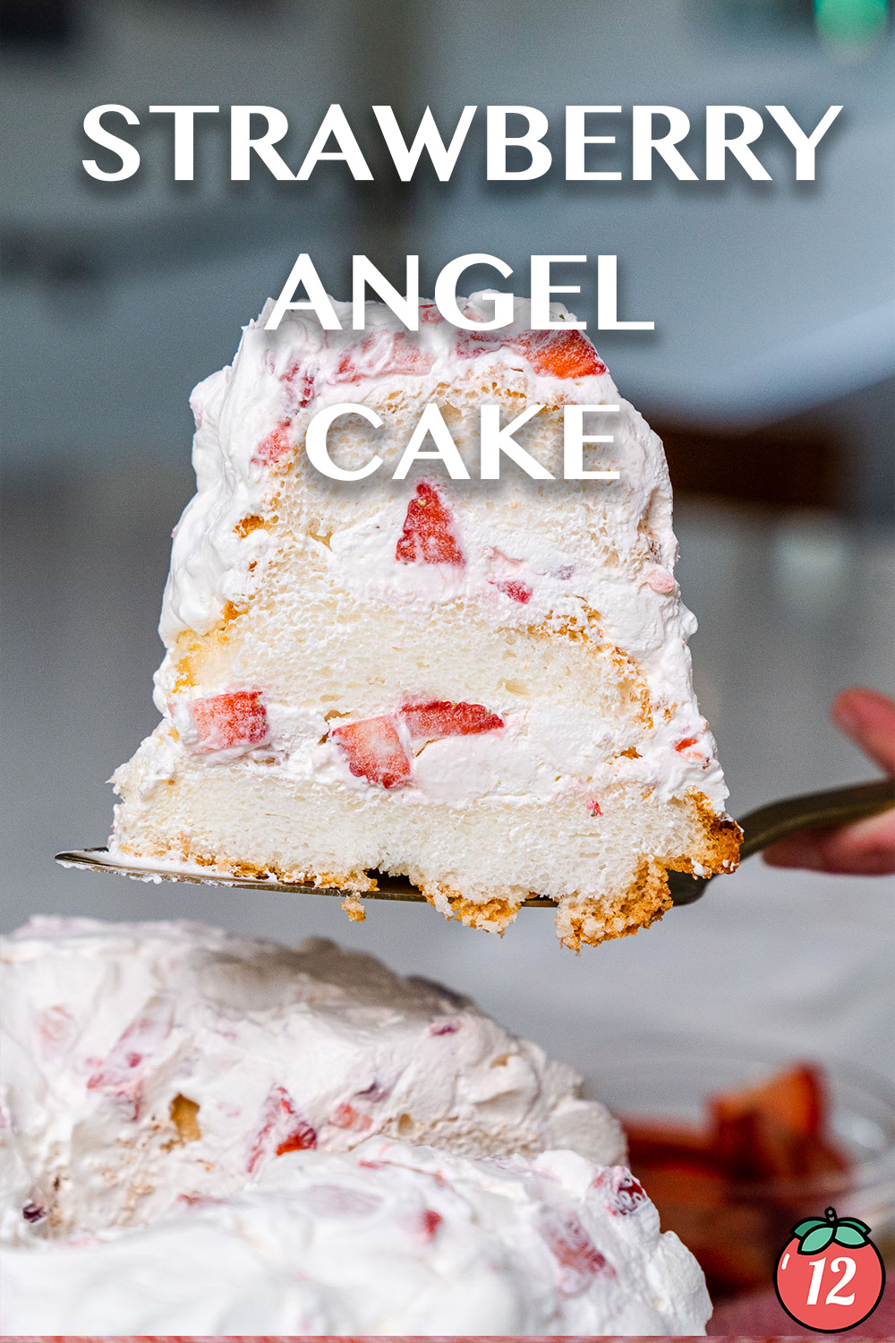Strawberry Angle Cake -image