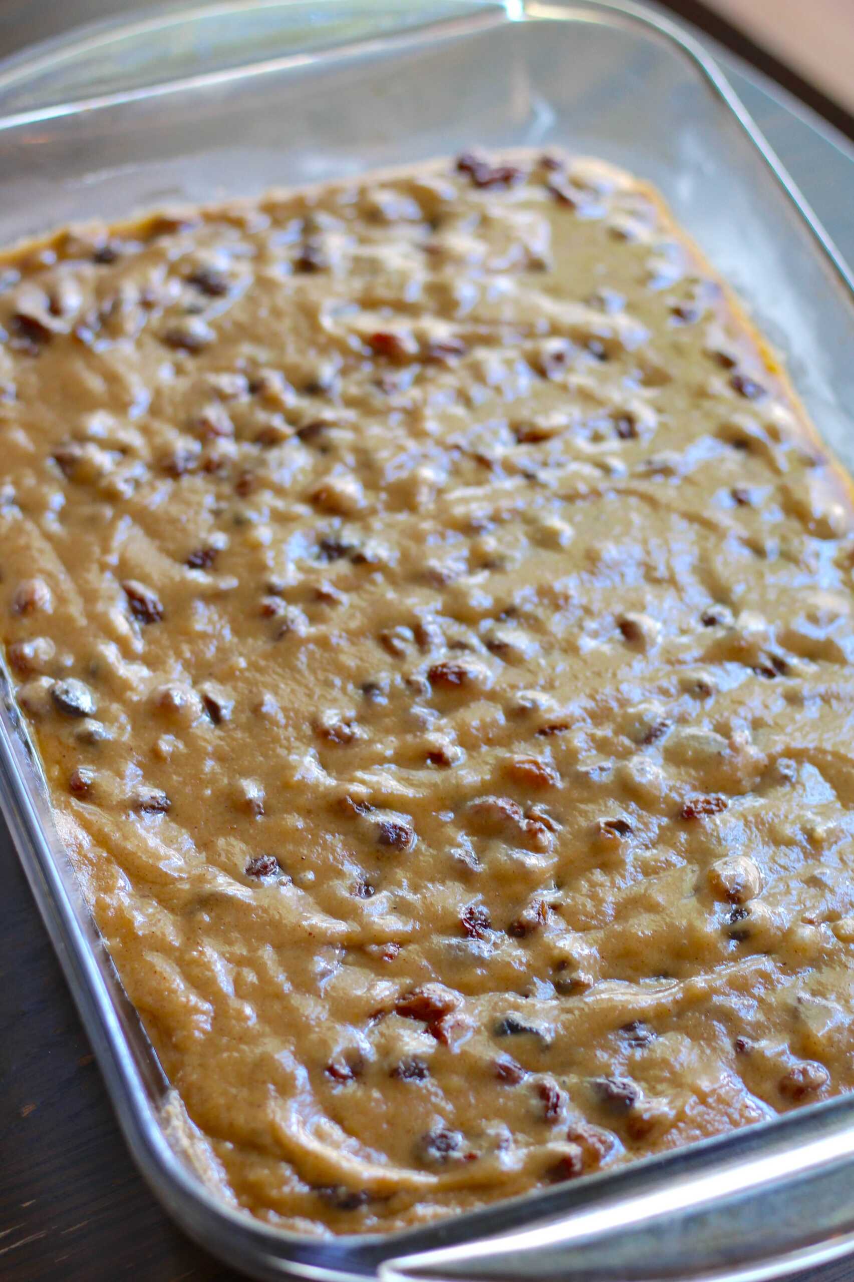 Gekochter Rosinenkuchen 3