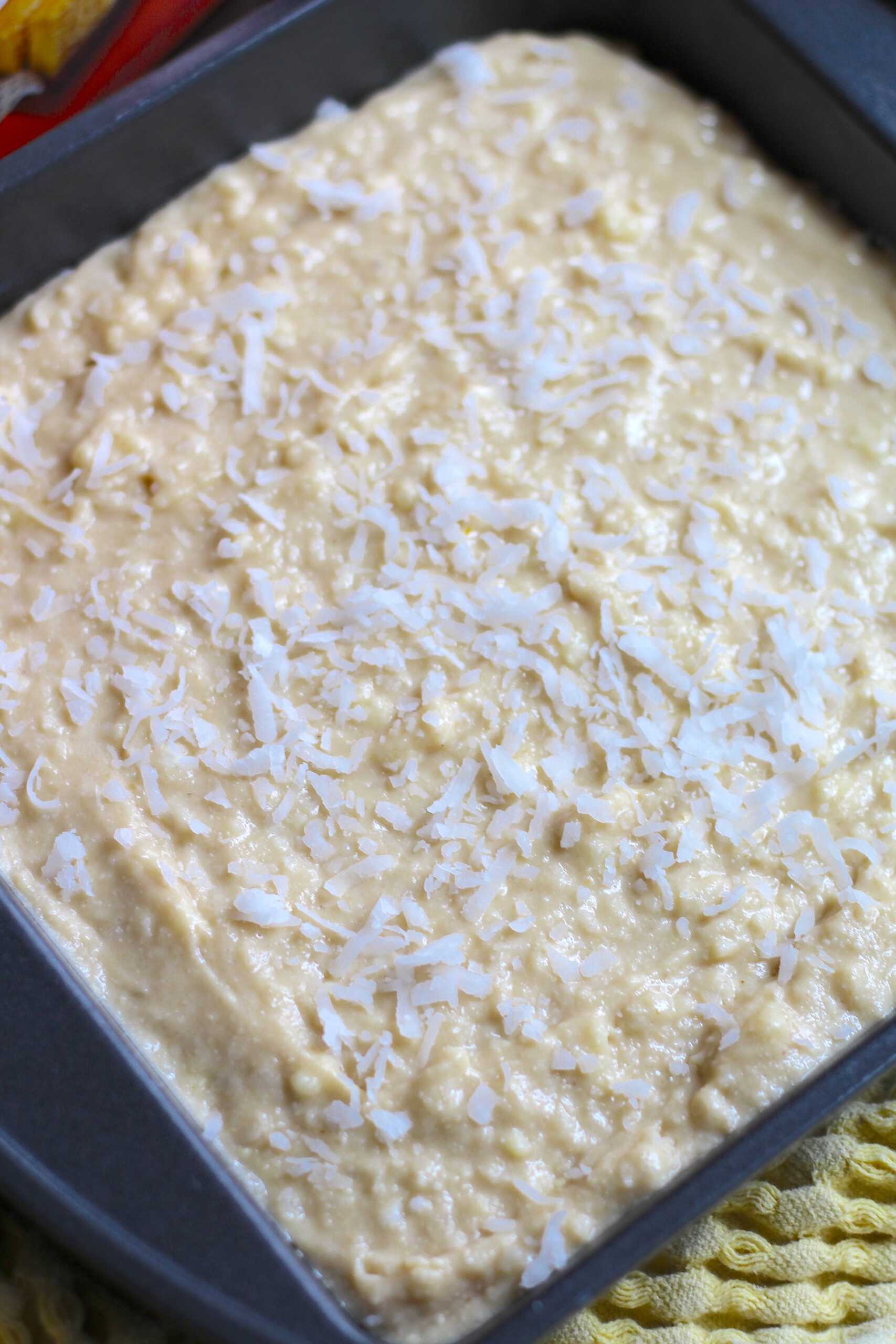 Coconut cornbread 2