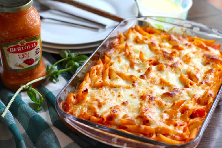 Baked Penne alla Vodka