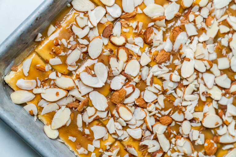 Almond Cracker Candy