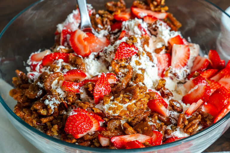 Strawberry Crackle Salad
