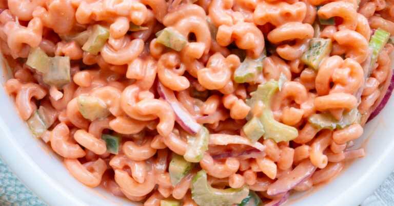 Pink Cadillac Pasta Salad