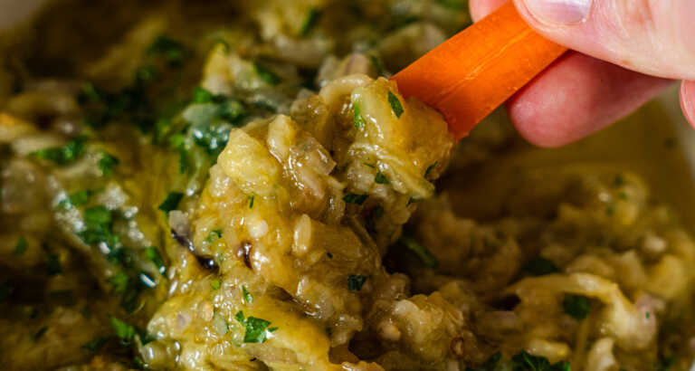 Roasted Eggplant Dip