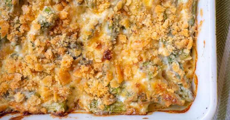 Asparagus Cracker Casserole