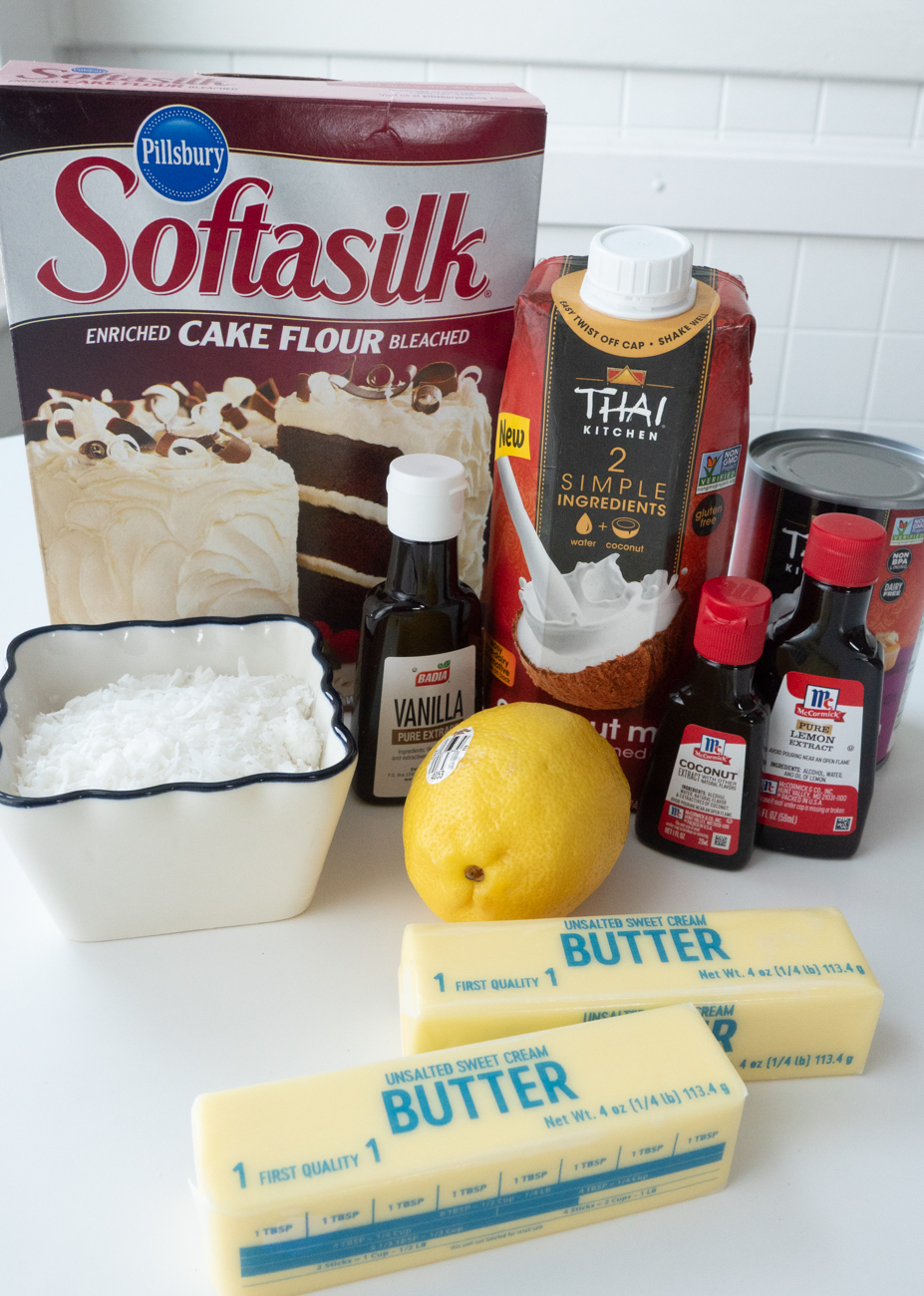 Lemon Coconut Cake