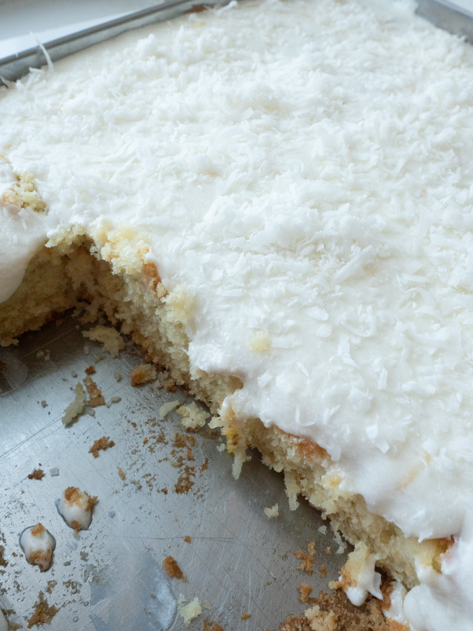 Lemon Coconut Cake
