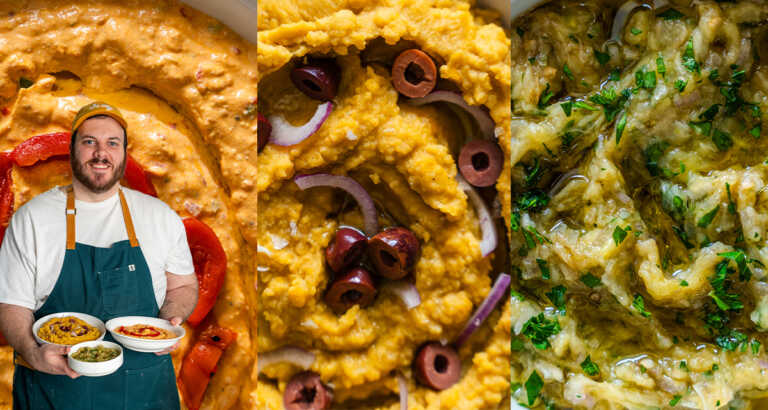 Traditional Greek Dips, An Online Cooking Class