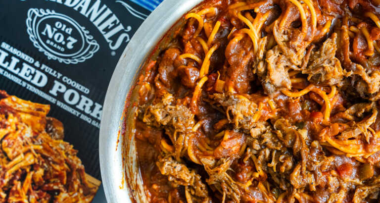 Memphis Barbecue Spaghetti